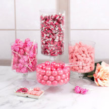Roze Assorted Snoep Mini-Buffet