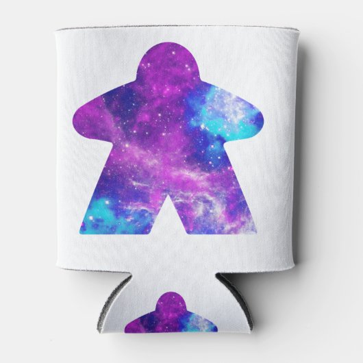 Roze asstral Sky Meeple Blikjeskoeler (Voorkant)
