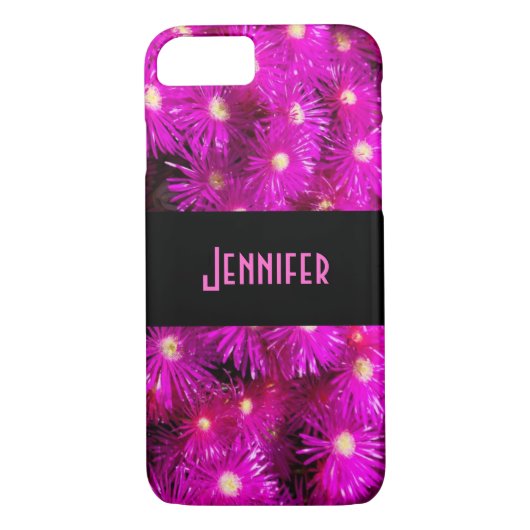 Roze aster Flowers Case-Mate iPhone Case (Achterkant)