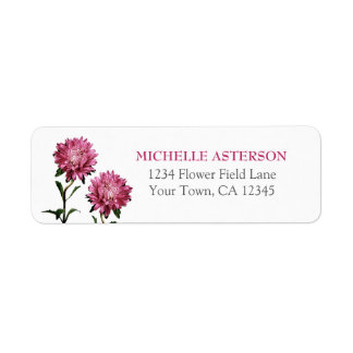 Roze Aster retour adres label