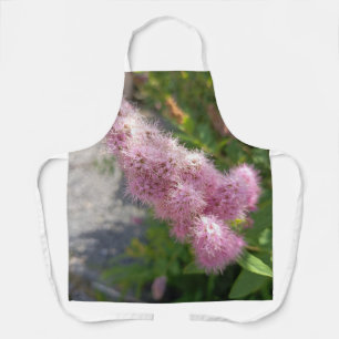 Roze Astilbe Bloem Bloemenschort voor de Tuin Schort