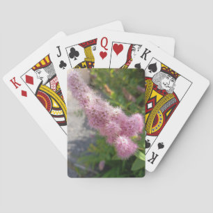 Roze Astilbe Bloem Bloemrijke Speelkaarten voor Ga