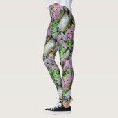 roze astilbe grijs leggings (Links)