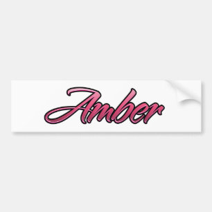 Roze Aufkleber-Sticker Bumpersticker