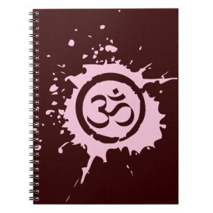 Roze Aum Organic Planet Notitieboek Journal