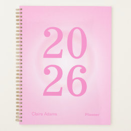 Roze Aura Big Jaar Planner
