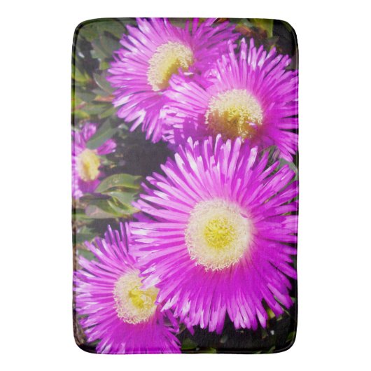 Roze Aussie Rambler Pigface Bloem, Badmat (Voorkant Verticaal)