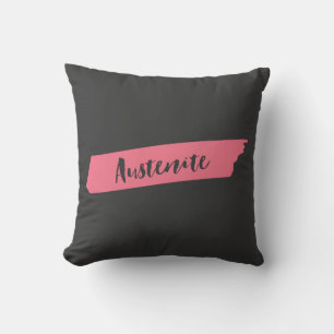 Roze Austenite van de Borstel Kussen