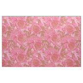 Roze Australische protea en Waratah Pattern Stof (Fat Quarter)