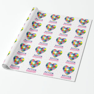 roze autisme cadeaupapier