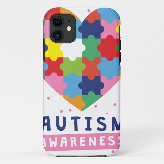 roze autisme Case-Mate iPhone case (Achterkant)