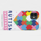 roze autisme Case-Mate iPhone case (Achterkant (horizontaal))
