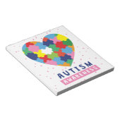 roze autisme notitieblok (Schuin)