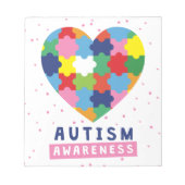 roze autisme notitieblok (Voorkant)