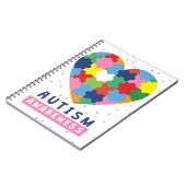 roze autisme notitieboek (Linkerzijde)