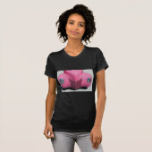 Roze auto t-shirt (Voorkant volledig)