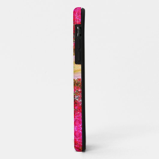 Roze Autumn landschap, roze bladeren Case-Mate iPhone Case (Achterkant/links)