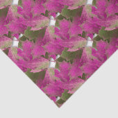 Roze Autumn Leaves Tissuepapier (Detail)