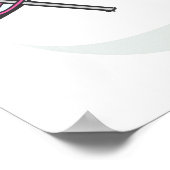 Roze Avalanche Poster (Hoek)