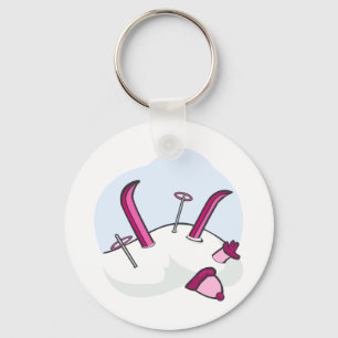 Roze Avalanche Sleutelhanger