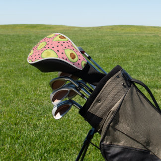 Roze Avocado Pattern Golfheadcover