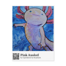 Roze Axolotl