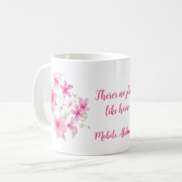 Roze Azalea Bloemen Koffiemok