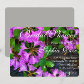 Roze Azalea bloemen, roestige achtertuin houtnerf  Kaart (Voorkant / Achterkant)