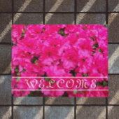 Roze Azalea Blooms Floral Welkom Doormat Deurmat