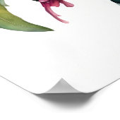 Roze Azalea Flowers Art Print Poster (Hoek)