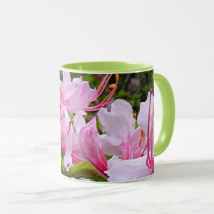 Roze Azalea Flowers Mok