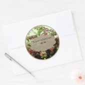 Roze Azalea kruidenpotje labels (Envelop)