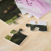 Roze Azalea puzzle Legpuzzel (Zijkant)