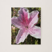 Roze Azalea puzzle Legpuzzel (Verticaal)