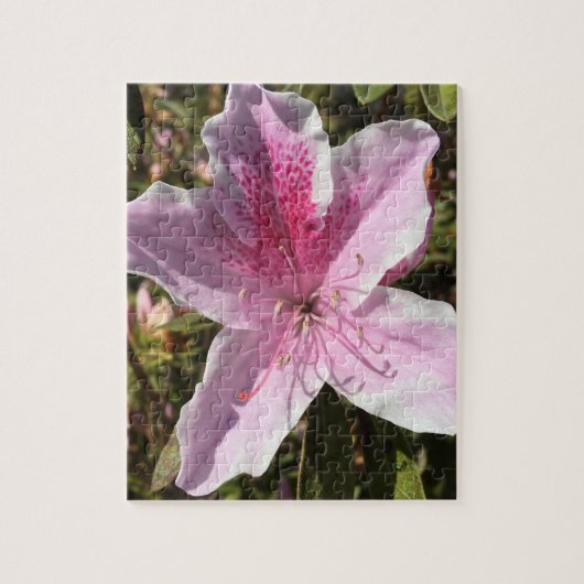Roze Azalea puzzle Legpuzzel (Verticaal)