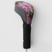 Roze Azalea Struik Spring Floral Golfheadcover (Schuin)