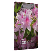 Roze Azalea Struik Spring Floral Klembord (Rechts)