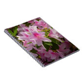 Roze Azalea Struik Spring Floral Notitieboek (Rechterzijde)