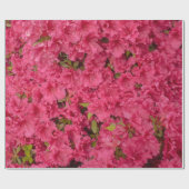Roze Azalea-verpakkingspapier Cadeaupapier (Vlak)
