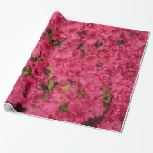 Roze Azalea-verpakkingspapier Cadeaupapier (Uitgerold)