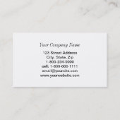 Roze Azalea Visitekaartje (Achterkant)