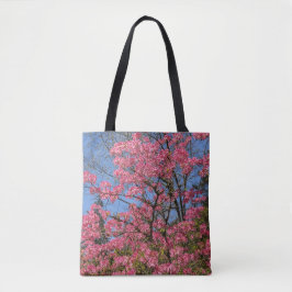  Roze Azaleas Floral Tote Bag