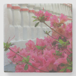 Roze Azaleas - Martha's wijngaard Stenen Onderzetter