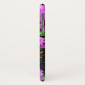 Roze Azaleasbloemen, bijtende hobbybostel Case-Mate iPhone Case (Achterkant/links)