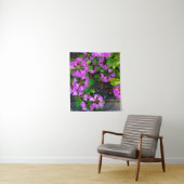 Roze Azaleasbloemen, bijtende hobbybostel Wandkleed (In situ)