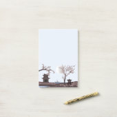 Roze Aziatisch genot landschap Post-it® Notes (Op bureau)