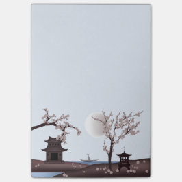 Roze Aziatisch genot landschap Post-it® Notes