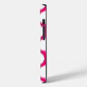 Roze Aziatische Moods Ikat Stippen Case-Mate iPhone Case (Achterkant / Links)