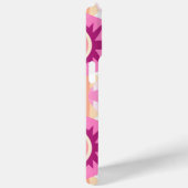 Roze Azteekse Westerne Roze Tribal Pattern Case-Mate iPhone Case (Achterkant / Rechts)