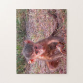 Roze Baby aap Legpuzzel (Verticaal)